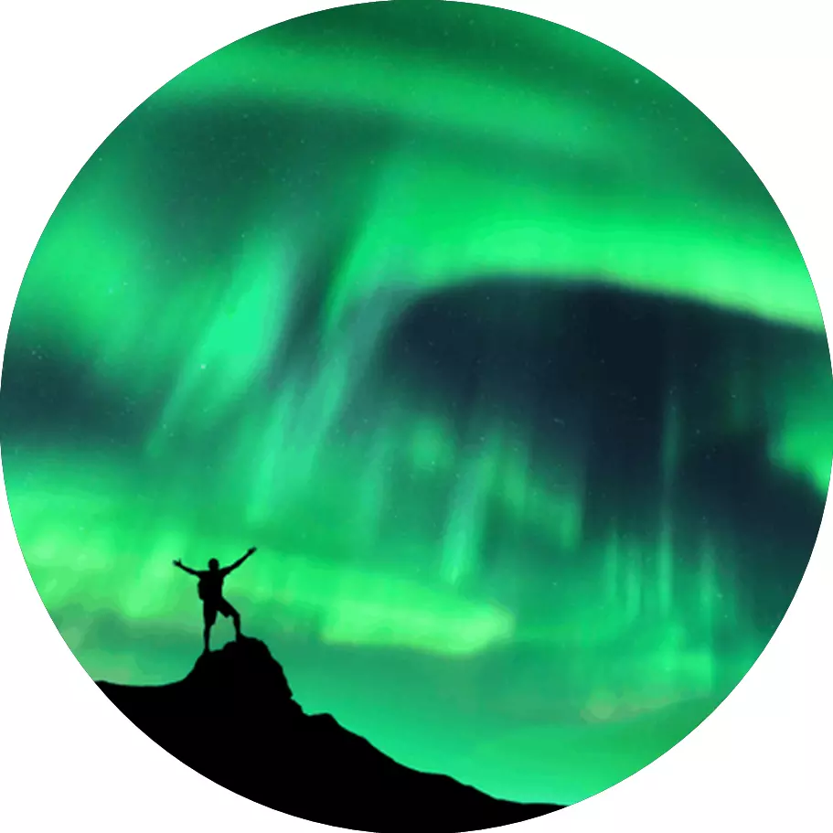 Iceland small group tour with waterfalls glaciers and Northern Lights